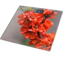 Напольные весы MARTA сенсор весенние цветы MT-1678в