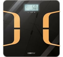 Напольные весы Centek SMART Фитнес индекс массы тела, LCD 65x28, размер 26х26см CT-2431