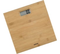 Напольные электронные весы Centek бамбук, max 180кг, шаг 1г, LCD 65x28, размер 28х28см CT-2432
