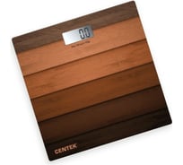 Напольные электронные весы Centek Wood 180кг, 0.1кг, LCD 45x28, размер 26х26см CT-2420 Wood