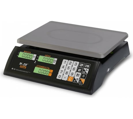 Весы M-ER 327AC-32.5 LCD Black 3018