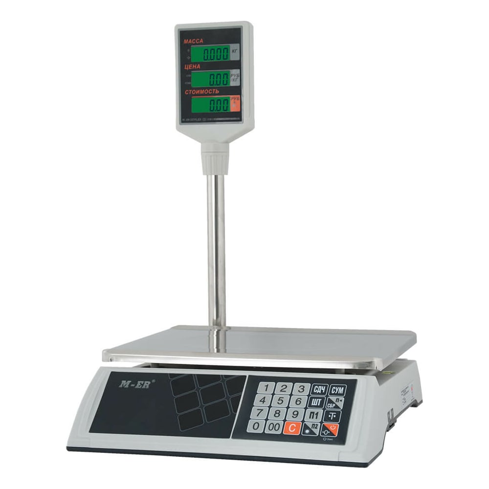 Весы M-ER 327ACP-15.2 LCD 3025 - выгодная цена, отзывы, характеристики ...