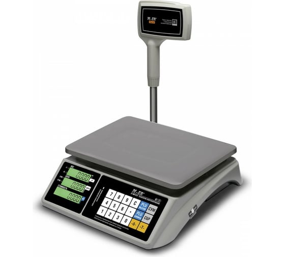 Весы M-ER 328ACPX-15.2 LCD c RS 232 и USB 3154 1
