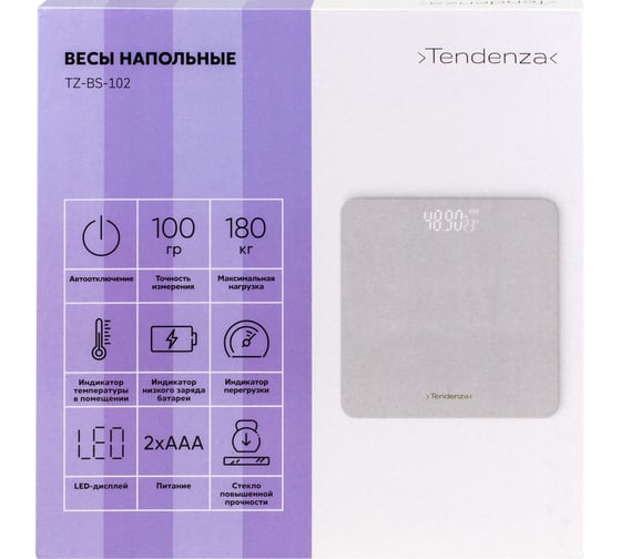 Напольные весы TENDENZA TZ-BS-102