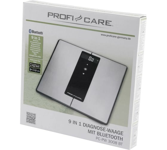 Напольные весы Profi Care Brends PC-PW 3008 BT 9 in 1