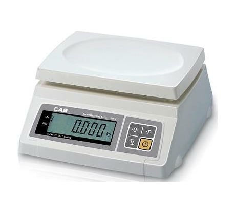 Настольные весы CAS SW-1/20кг один дисплей 77-00000920