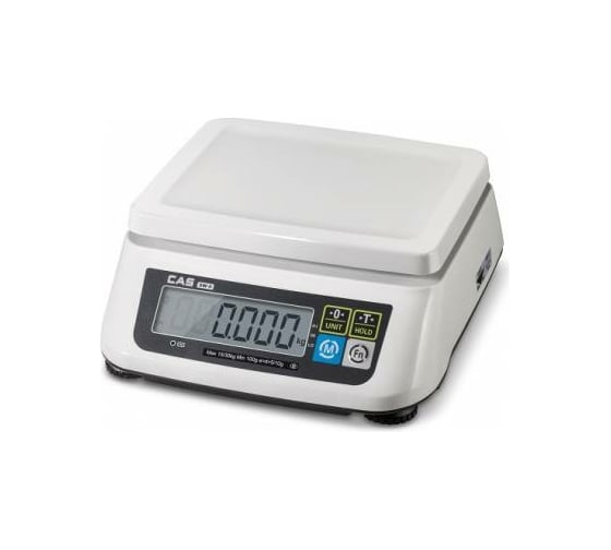 Настольные весы CAS SWN-15-DD с двумя дисплеями 88-00001470