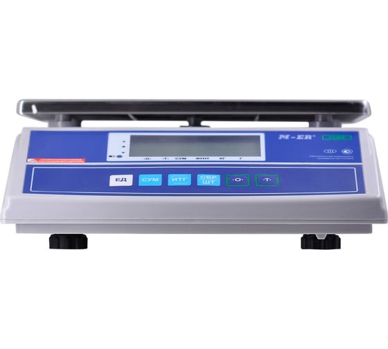 Весы MERTECH MERCURY M-ER 326AF-32.5 LCD двойной дисплей 3742