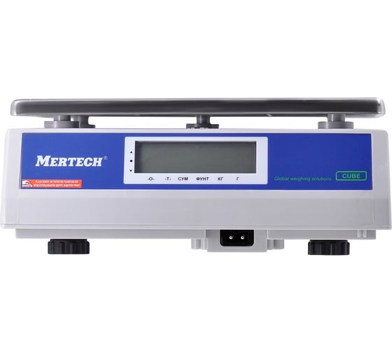 Весы MERTECH MERCURY M-ER 326AF-32.5 LCD двойной дисплей 3742