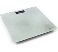 Напольные весы MARTA MT-1679 белый жемчуг, сенсор, встроенный термометр 38871