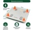 Напольные диагностические весы MARTA MT-1606 белый жемчуг, LED, умные с Bluetooth 37273 3