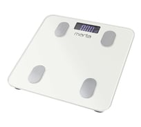 Напольные диагностические весы MARTA MT-1607 белый жемчуг, LCD, умные с Bluetooth 37074