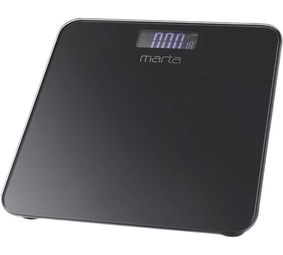 Напольные диагностические весы MARTA MT-1684 черный жемчуг, LCD, умные с Bluetooth 37283