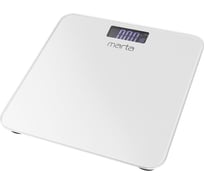 Напольные диагностические весы MARTA MT-1684 белый жемчуг, LCD, умные с Bluetooth 41416