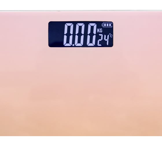 Напольные диагностические весы MARTA MT-SC1691 оранжево-розовый, LCD, умные с Bluetooth 38298