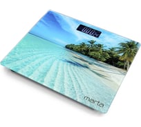 Напольные диагностические весы MARTA MT-SC1696 пляж, LCD, умные с Bluetooth 38281