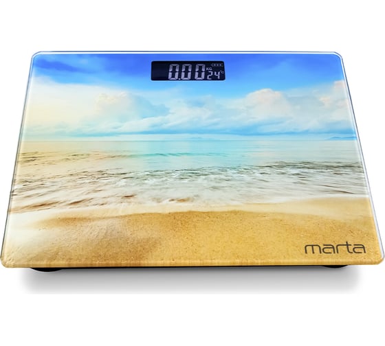 Напольные диагностические весы MARTA MT-SC1696 горизонт, LCD, умные с Bluetooth 38282