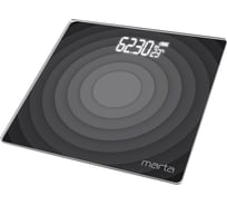 Напольные диагностические весы MARTA MT-SC3603 черный жемчуг, LED дисплей, умные с Bluetooth 39210