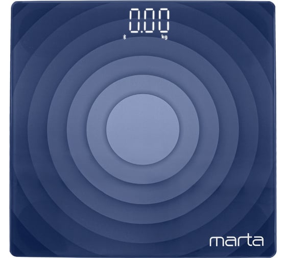 Напольные диагностические весы MARTA MT-SC3603 графит, LED дисплей, умные с Bluetooth 39209