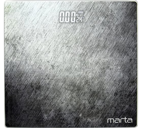 Напольные диагностические весы MARTA MT-SC3605 сталь, LED дисплей, умные с Bluetooth 39021