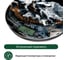 Кухонные весы MARTA MT-1635 черно-белый мрамор, сенсор, встроенный термометр 41185 6