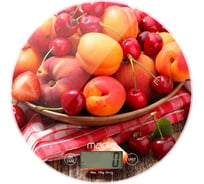 Кухонные весы MARTA MT-1640 фруктовый сад, сенсор, встроенный термометр 37293