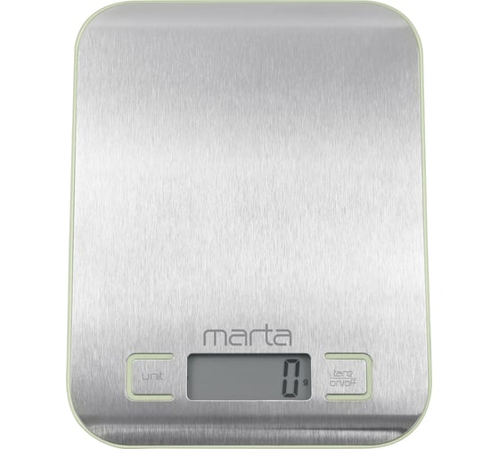 Кухонные весы MARTA MT-1646 зеленый нефрит 41183