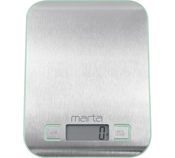 Кухонные весы MARTA MT-1646 светлая яшма 41181