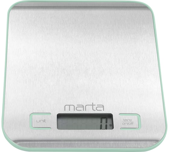 Кухонные весы MARTA MT-1646 светлая яшма 41181