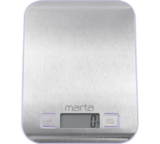Кухонные весы MARTA MT-1646 лиловый аметист 41182