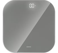 Напольные электронные весы Centek шаг 0.1 кг, фунт, LCD 65x28, размер 28x28 см CT-2440 LED GRAY