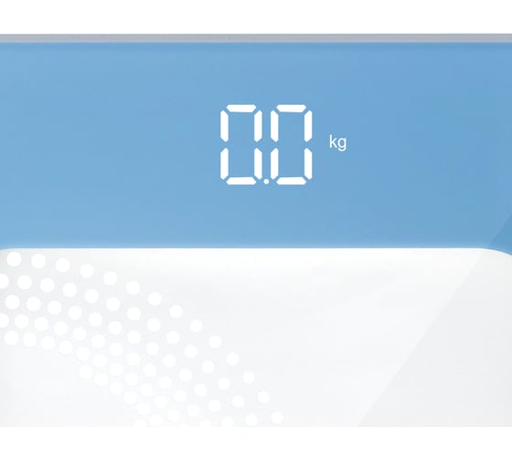 Напольные электронные весы Centek шаг 0.1 кг, фунт, LCD 65x28, размер 28x28 см CT-2440 LED BLUE