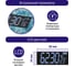 Напольные весы LUMME LU-1329 морозный узор, сенсор, встроенный термометр 36514 10