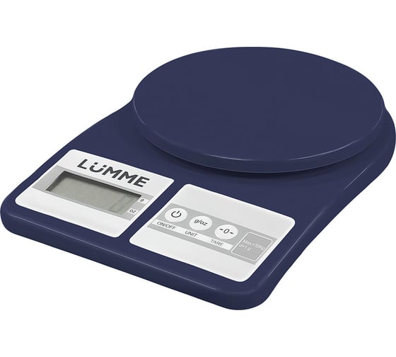 Кухонные весы LUMME LU-1348 голубой аквамарин, сенсор 42529