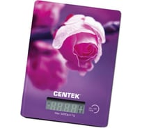 Кухонные весы Centek стеклянные, LCD, электронные, max 5кг, шаг 1г CT-2459