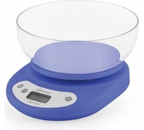 Кухонные электронные весы HomeStar HS-3001 5 кг голубые 002662