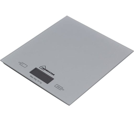 Кухонные электронные весы HomeStar HS-3006, 5 кг, цвет серебряный 002815 1