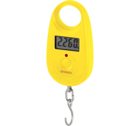 Электронный безмен ENERGY BEZ-150 желтый 25 кг 011634