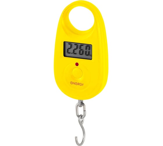 Электронный безмен ENERGY BEZ-150 желтый 25 кг 011634