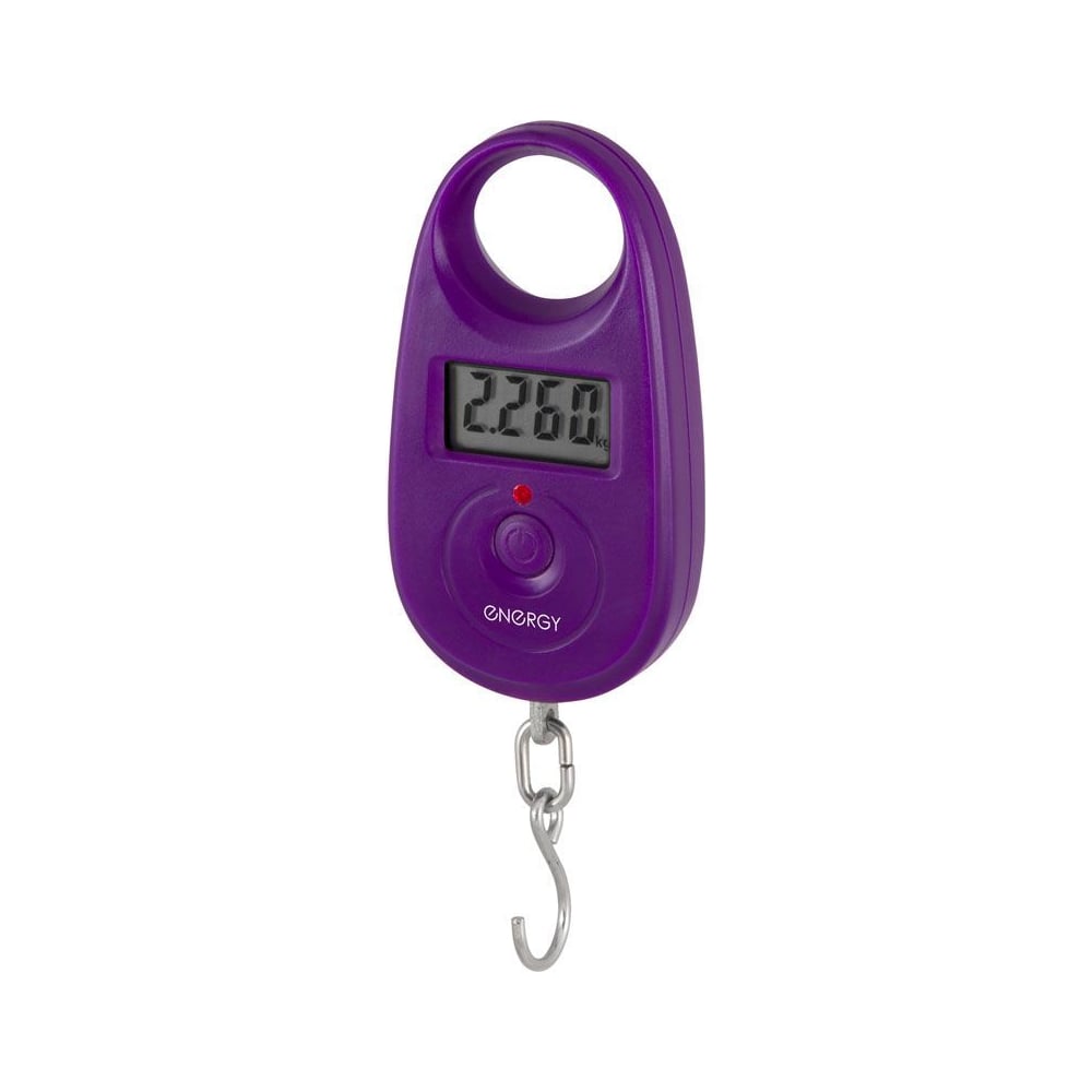 Электронный безмен ENERGY BEZ-150 фиолетовый 25 кг 011635 - выгодная ...