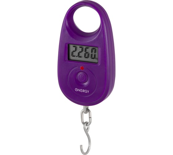Электронный безмен ENERGY BEZ-150 фиолетовый 25 кг 011635