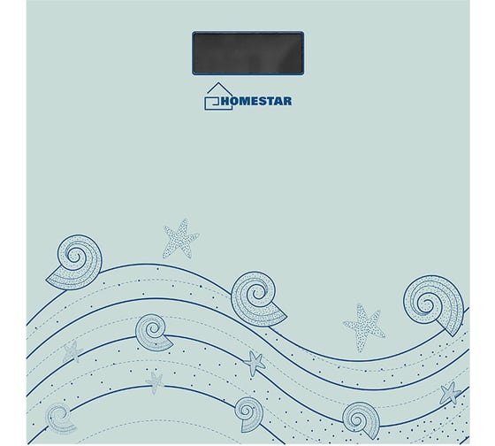 Напольные электронные весы HomeStar HS-6001B стеклянная поверхность 180 кг 002957 1