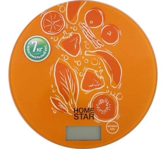 Кухонные электронные весы Homestar HS-3007S 7 кг фрукты 00 3063