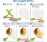 Кухонные весы Tatkraft COMPACT, складные, до 5 кг, автоматическое отключение 20313 8
