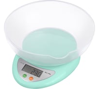 Кухонные весы STINGRAY ST-SC5100A светлая яшма, со встроенным термометром 41137