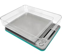 Кухонные весы STINGRAY ST-SC5102A светлая яшма, со встроенным термометром 41603