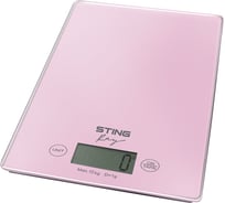 Кухонные весы STINGRAY ST-SC5106A розовый опал, со встроенным термометром 41573