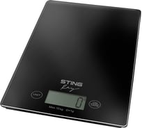Кухонные весы STINGRAY ST-SC5106A черный жемчуг, со встроенным термометром 41348