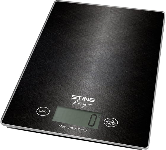 Кухонные весы STINGRAY ST-SC5107A чугун, со встроенным термометром 41641 1