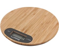 Весы кухонные LUMME LU-1347 серый бамбук, сенсор 40922